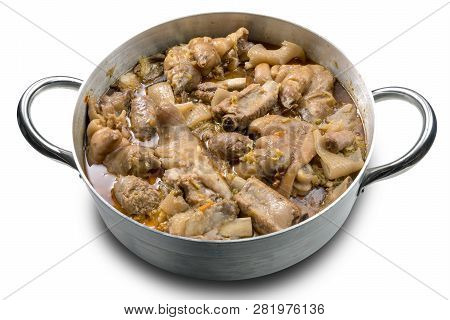 Cassoeula Cassola Pork Meat In A Casserole