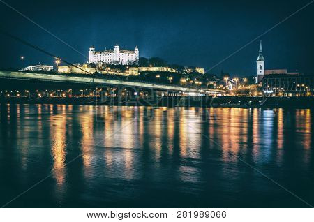 Castle And St Martin's Cathedral, Slovakia, Analog Filter