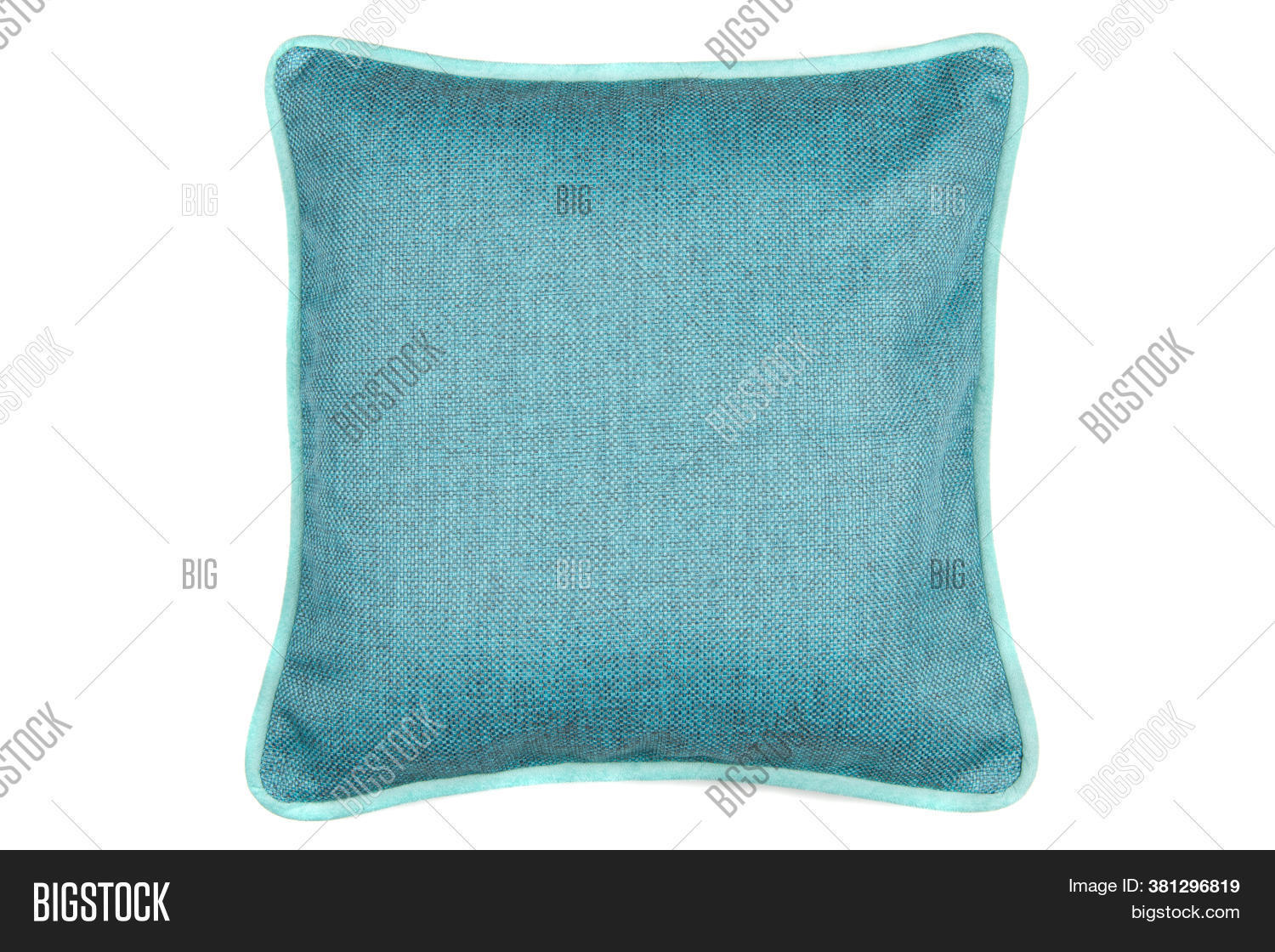 Blue Decorative Pillow Image & Photo (Free Trial) Bigstock