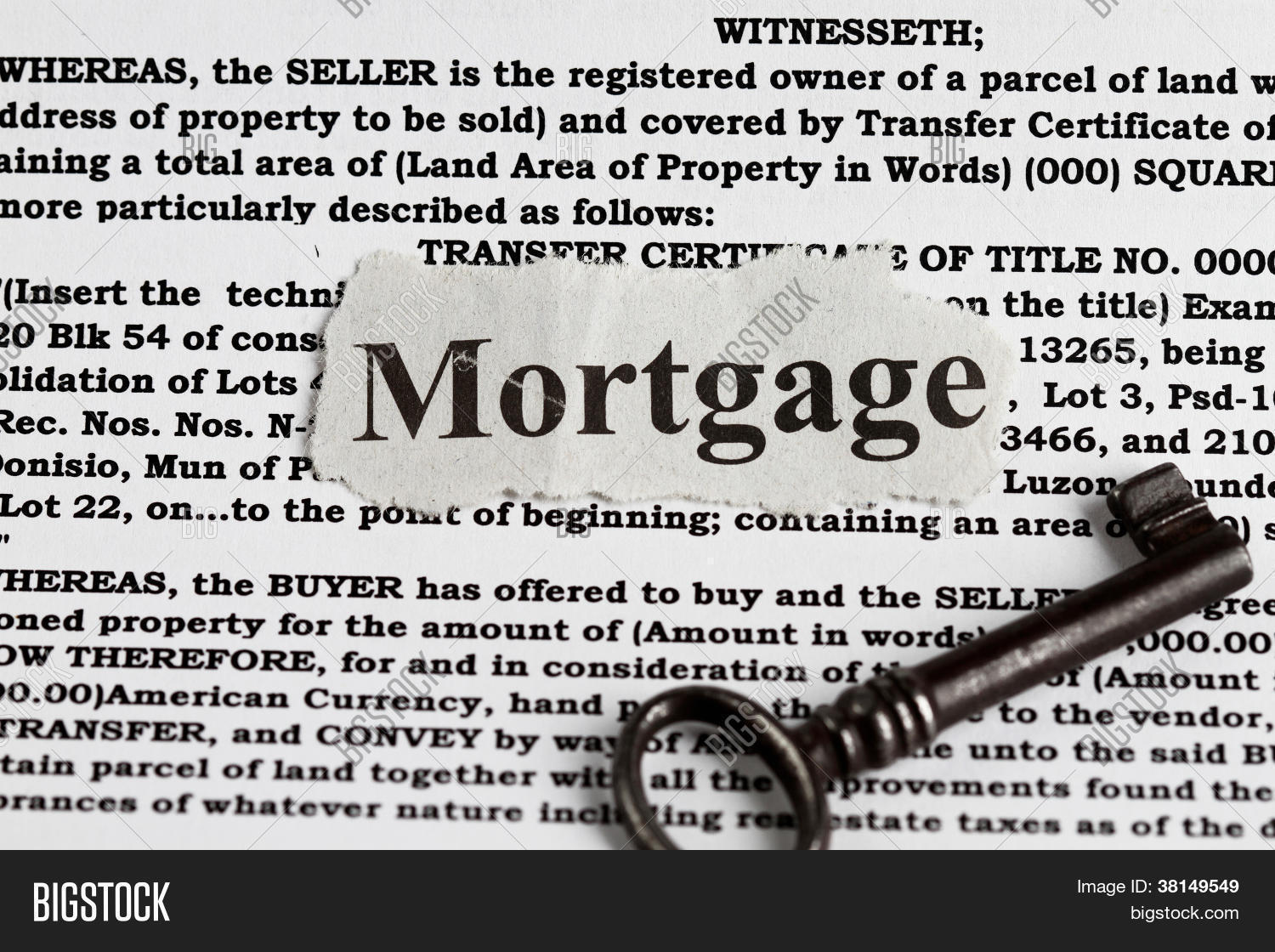 Mortgage Word Image & Photo (Free Trial) Bigstock