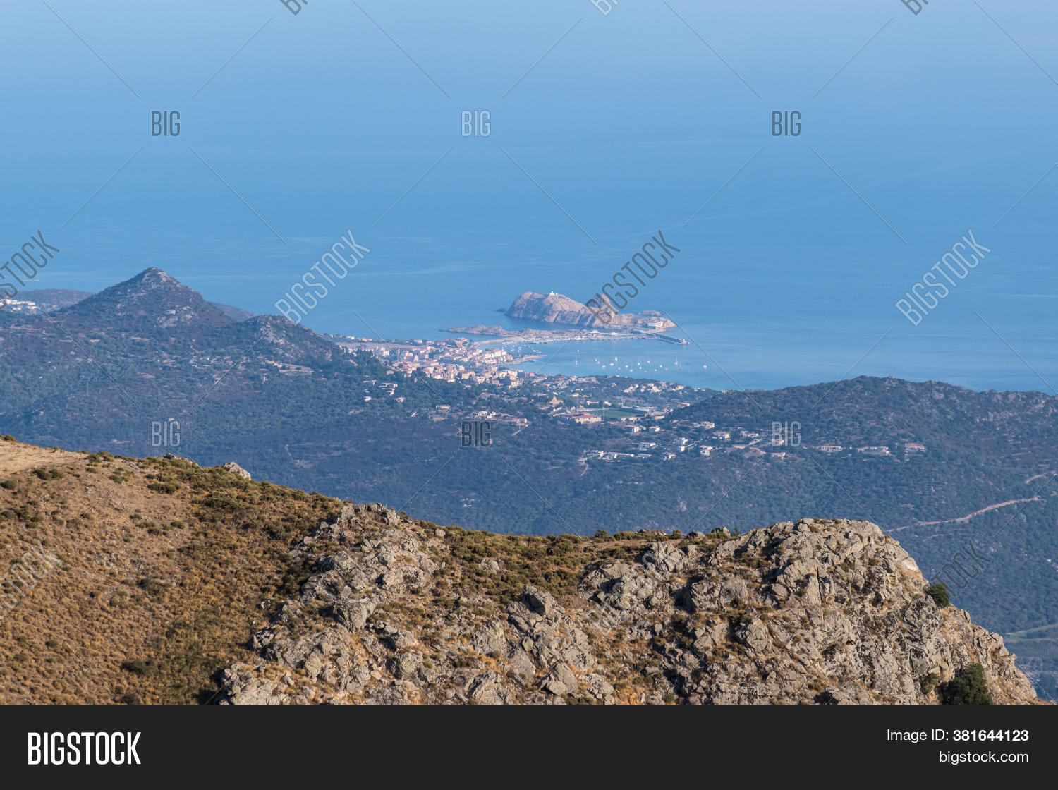 Red Rock Ile Rousse Image & Photo (Free Trial) | Bigstock