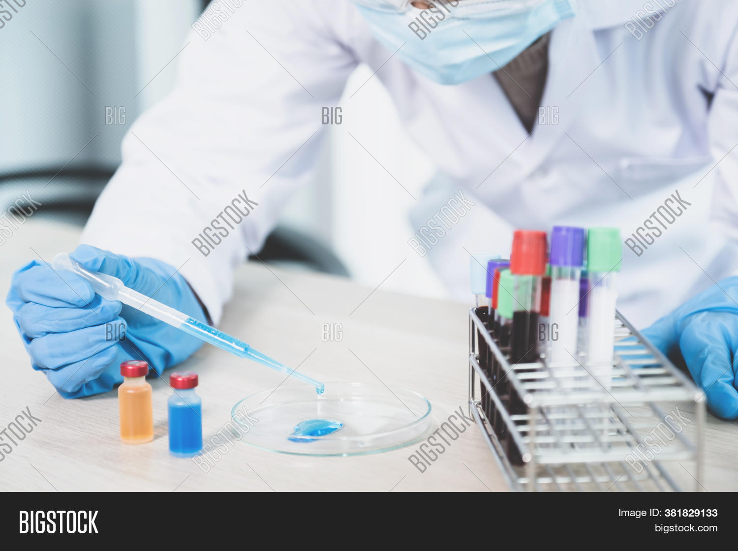 Doctor Hold Pipette Image & Photo (Free Trial) Bigstock