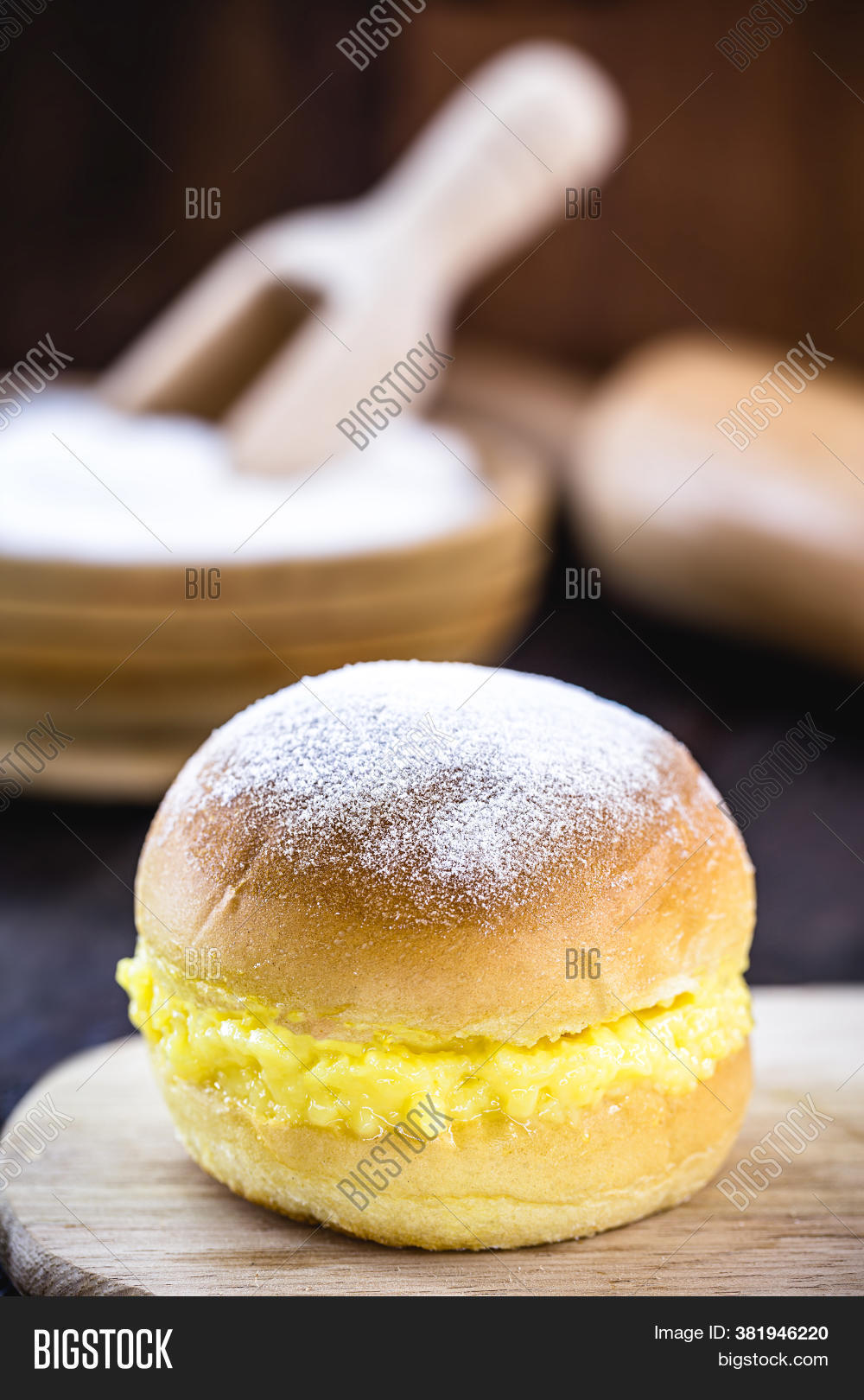 Bread Cream Sugar, Image & Photo (Free Trial) Bigstock