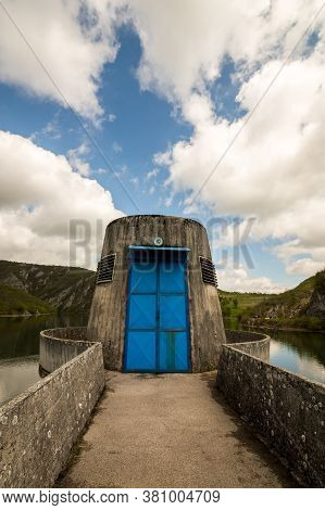 Dam On The Radoinja Lake, Part Of The Special Nature Reserve Uvac In Serbia