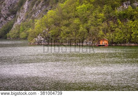 Radoinja Lake In Zlatibor Mountain In Southwestern Serbia