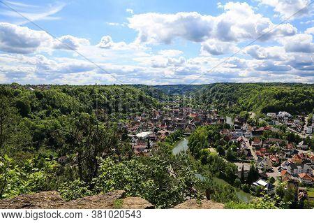 Townscape Of Sulz Am Neckar From Above