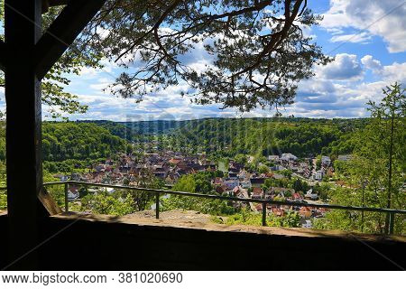 Townscape Of Sulz Am Neckar From Above
