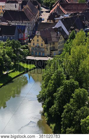 Townscape Of Sulz Am Neckar From Above