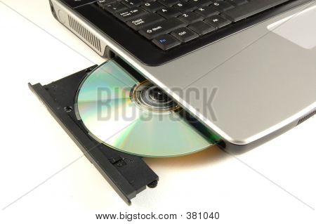 Laptop en Cd-station