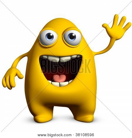Alien amarelo