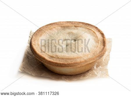 Pukka  Pie Pasty Isolated On White Background