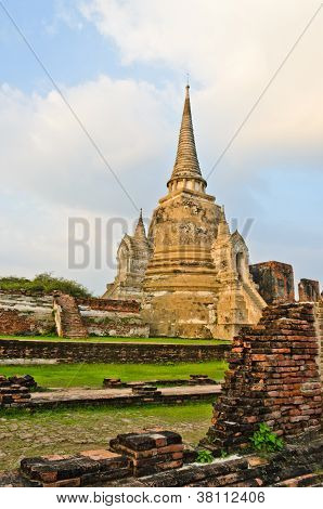 Antike und Ruinen der Tempel