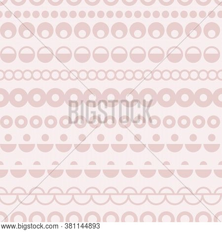 Dots Vector Dusty Pink Graphic Seamless Pattern