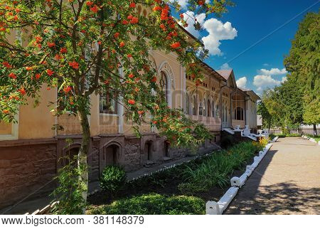 Historical Building Of Gendarmerie In Vyzhnytsia, Bukovina, Ukraine
