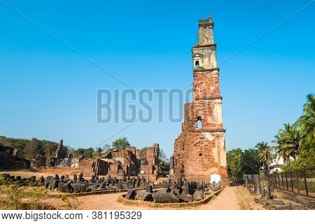 Church Of St. Augustine Is A Ruined Church Complex Located In Old Goa In India