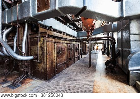 Lisbon, Portugal - June 25, 2014: Tejo Power Station Or Electricity Museum Is A Cultural Science Cen