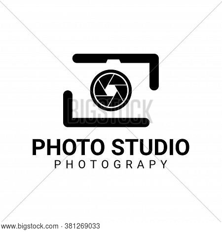 Photo Studio Logo Design Template Vector Illustration
