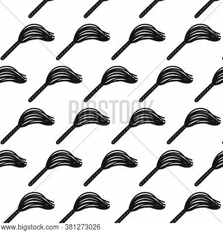 Lash Bdsm Seamless Doodle Pattern, Vector Illustration