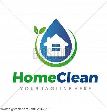 Home Cleaning And Cleaning Services Logo