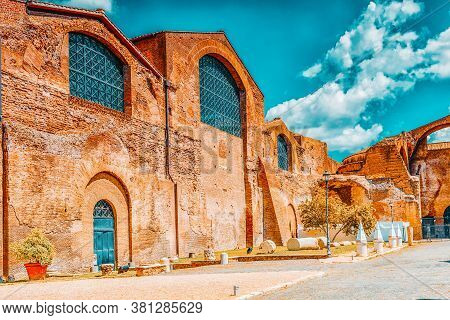 Basilica Of Santa Maria Delia - Angeli - E - Dei - Martiri (santa Maria Degli Angeli E Dei Martiri)