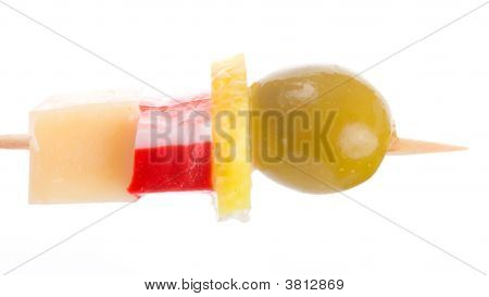 Canape de close-up