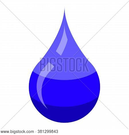 Diaper Water Absorb Icon. Isometric Of Diaper Water Absorb Vector Icon For Web Design Isolated On Wh