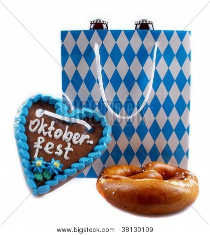 Oktoberfest คุกกี้และ Pretzels