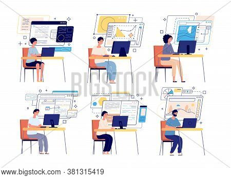 Programmers And Developers. Computer Game Designer, Web Graphics Or Content Managers. Professional S