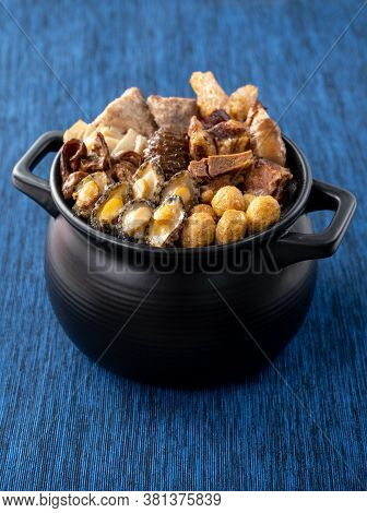 Traditional Food Of Chinese Lunar New Year, Buddha Jumps Over The Wall, Chinese Soup Casserole Dish,