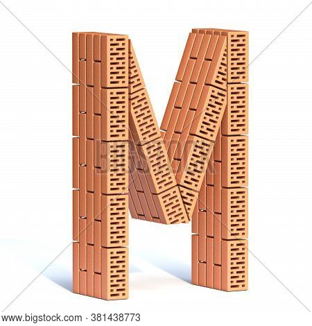 Brick Wall Font Letter Image & Photo (Free Trial) | Bigstock