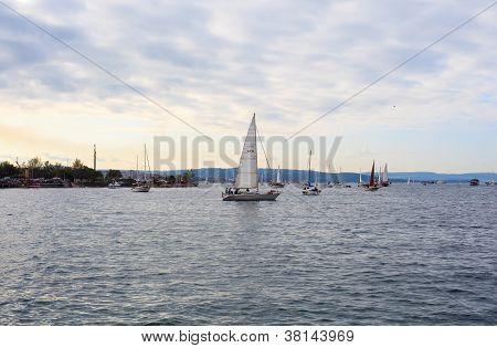 Barcolana regata en Trieste