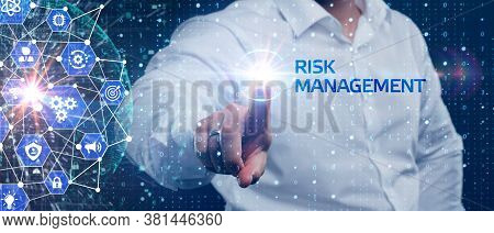 Risk Management And Assessment For Business Investment Concept. Business, Technology, Internet And N