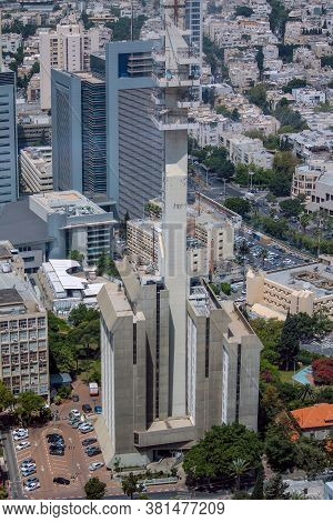 Tel Aviv, Israel - May 19, 2011: The Marganit Tower Is The Twelfth Tallest Building In The Country, 