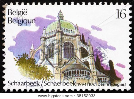 Poštovní známka Belgie 1994 Royal St. Mary's Church, Schaarbeek
