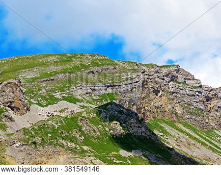Alpine Peak Gross Hohmad Between The Tannensee Lake And Melchtal Valley, Kerns - Canton Of Obwald, S