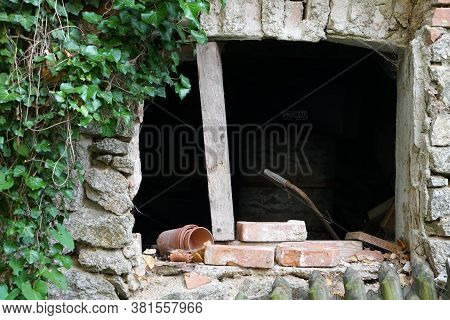 Abandoned Place In Summer Photographed With Natural Light