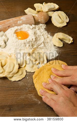 ravioli Kotitekoinen pasta tyypillinen italialainen