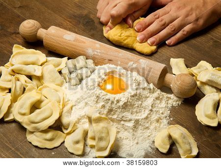ravioli Kotitekoinen pasta tyypillinen italialainen