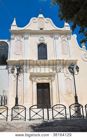 Kirken af St. Antonio da Padova. Nardo. Puglia. Italien.