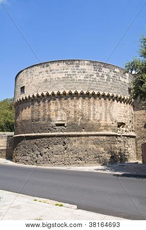 Acquaviva hrad. Nardo. Puglia. Itálie.