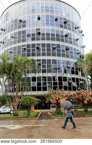Ilheus, Bahia / Brazil - June 26, 2012: View Of The State University Of Santa Cruz (uesc) In The Cit