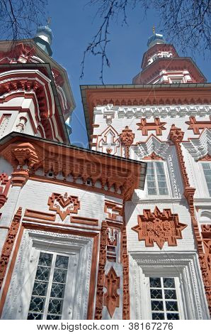 Kostel povýšení svatého kříže na jeruzalémské barrow Irkutsk