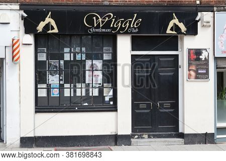 Wiggle Gentlemen's Club In Southampton, Hampshire In The Uk, Taken On The 10th July 2020