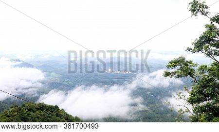 A Panoramic View Of The Valley From The Wayanad Ghats