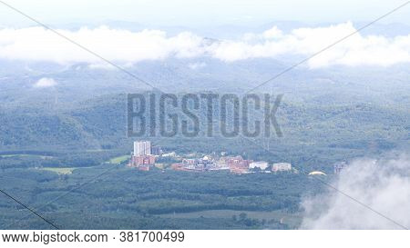 A Panoramic View Of The Valley From The Wayanad Ghats