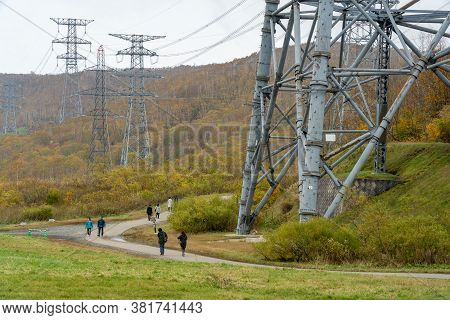 Naeba, Yuzawa, Niigata Prefecture, Japan - Oct 21 2019 : Dragondola Summit Station (naeba-tashiro Go