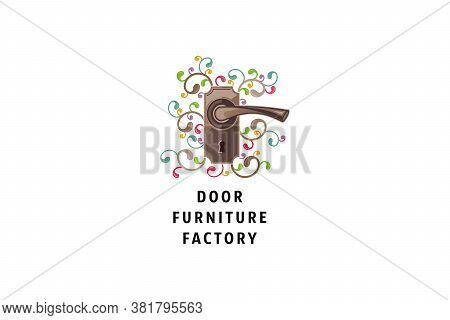 Logo Template Design For Door Furniture Factory Or Manufacture