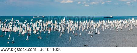 One Of The Biggest Regatta In The World With More Than 2100 Boats: The Barcolana