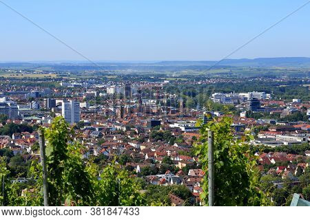 Heilbronn Von Oben Is A Sight Of The City Of Heilbronn