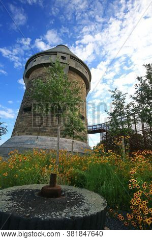 Theresienturm Is A Sight Of The City Of Heilbronn